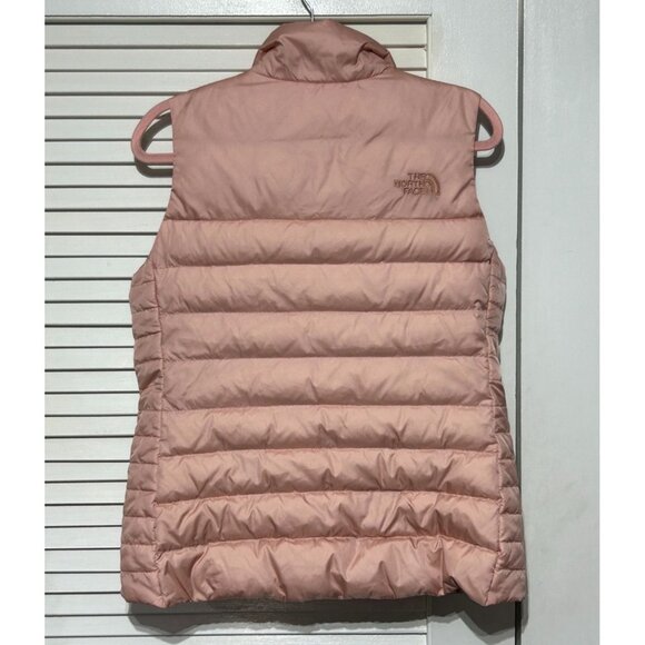The North Face Women's Pink Aconcagua Down Puffer Vest Size Medium 3150 - Picture 12 of 15